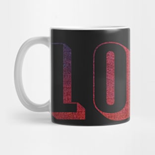 Love 3D Rainbow Yarn Mug